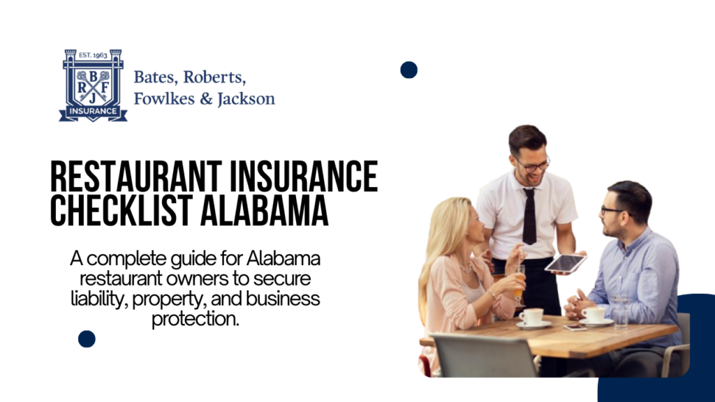 The Complete Insurance Checklist For Restaurant Owners In Alabama