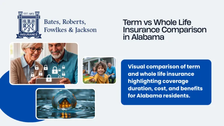 Term and Life Insurance Alabama comparison guide for families