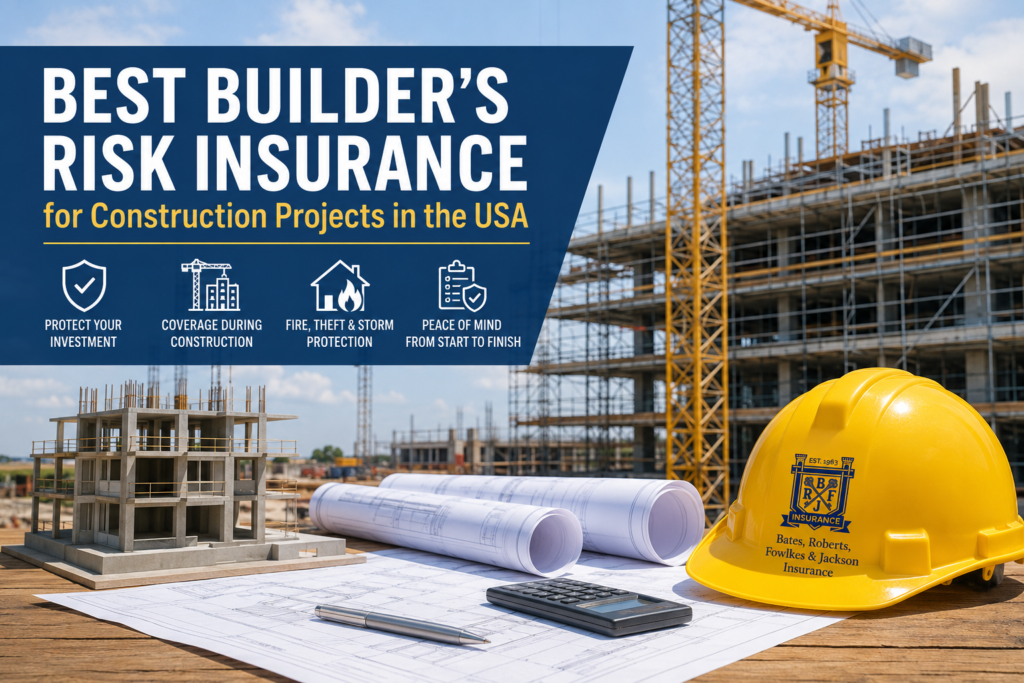 Builder's Risk Insurance for construction professionals in the USA