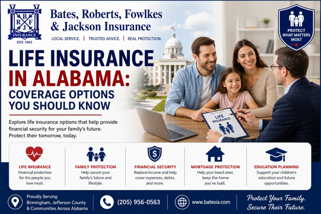 Life Insurance in Alabama: Coverage Options You Should Know