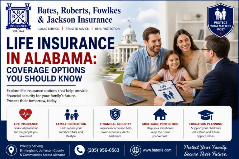 Life Insurance in Alabama: Coverage Options You Should Know