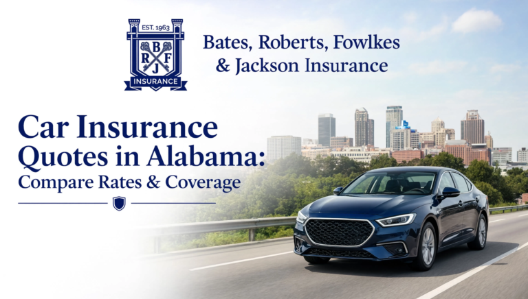 Car insurance quotes in Alabama for drivers comparing auto insurance rates and coverage